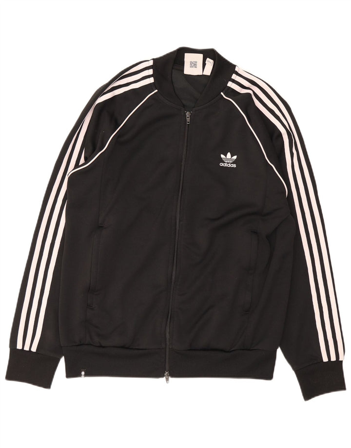 Adidas Træningsdragt til mænd, topjakke, stor sort polyester