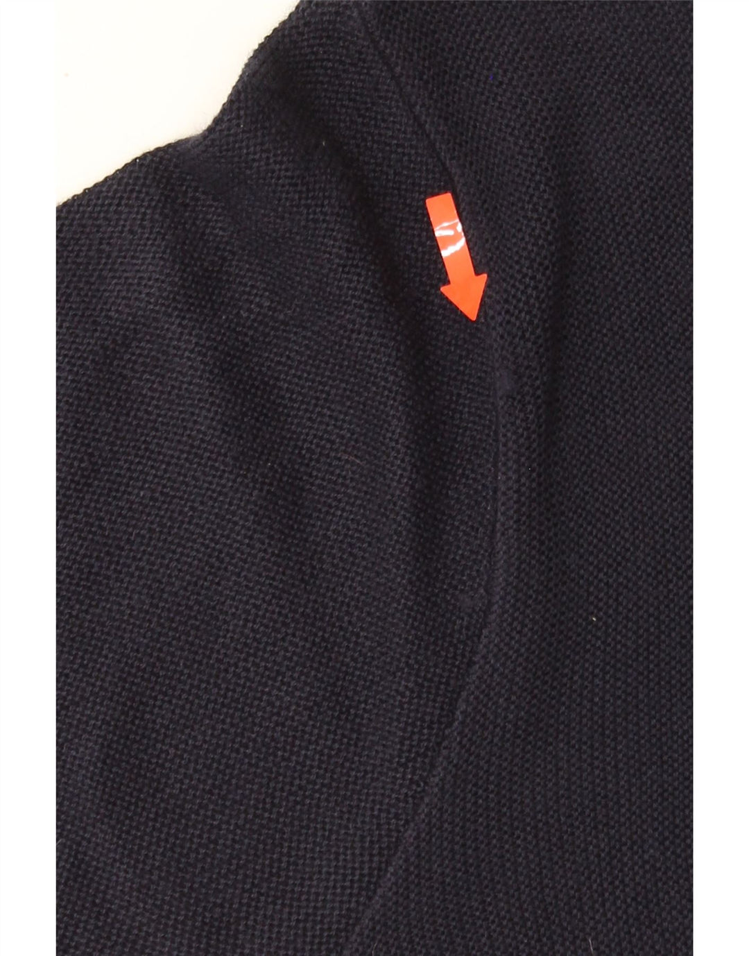 DOCKERS Mens Golf V-Neck Jumper Sweater Large Navy Blue Acrylic Vintage Dockers and Second-Hand Dockers from Messina Hembry 
