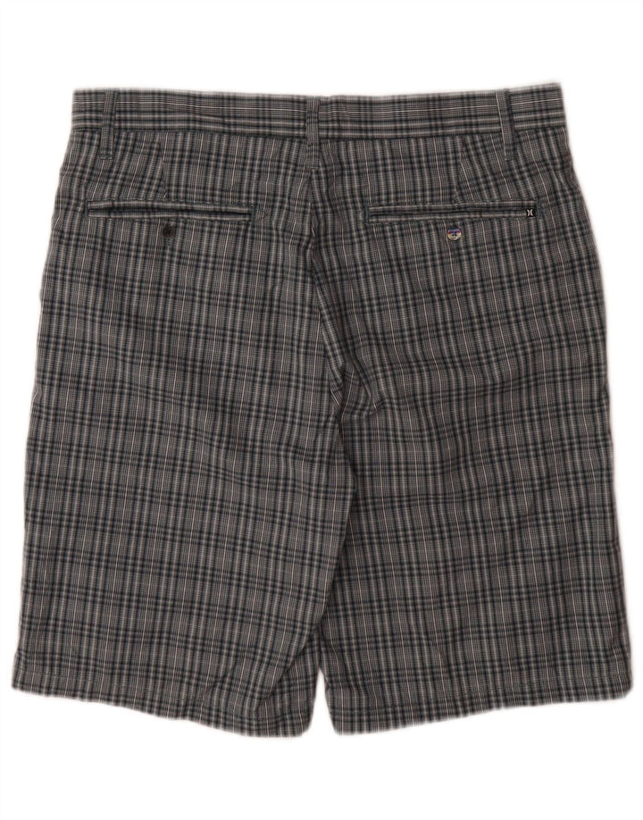 Hurley Herre Chino Shorts W32 Medium Blue Ternet Bomuld