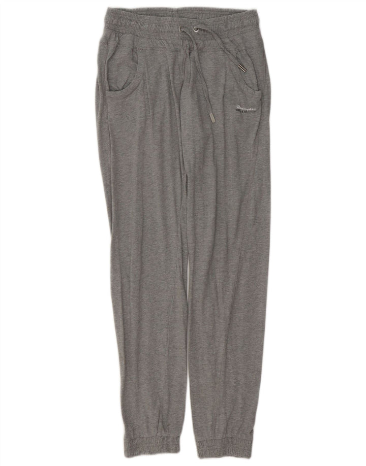 CHAMPION Womens træningsdragt Bukser Joggers UK 14 Medium Grey