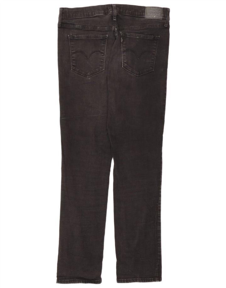 Levi's Womens 312 Shaping Slim Jeans W31 L30 Sort bomuld