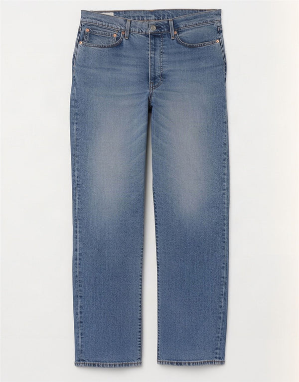 Levi's Herre 514 Straight Jeans W34 L30 Blå Bomuld
