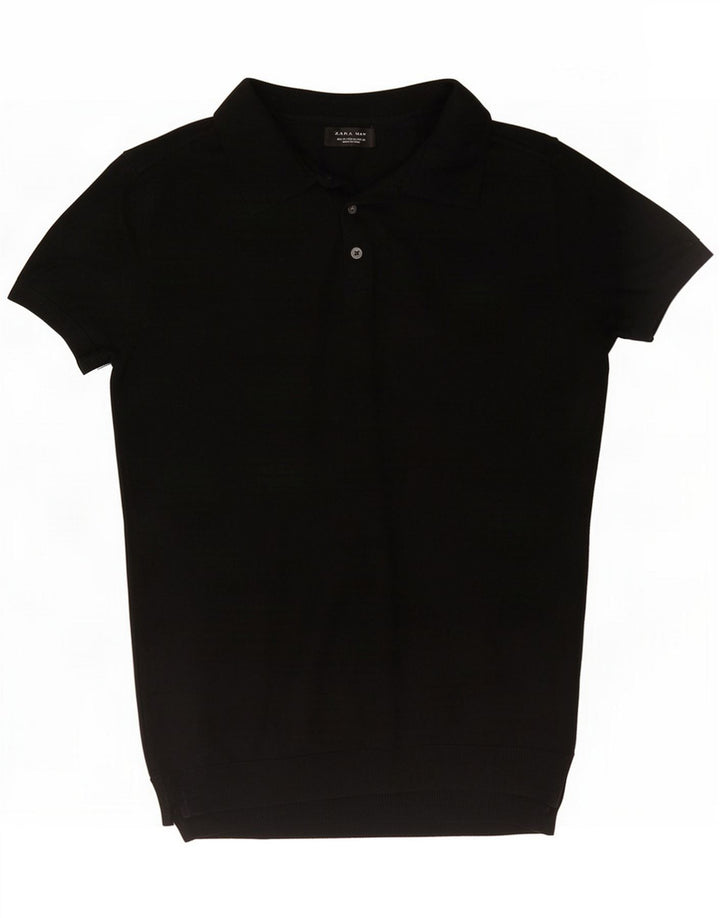 Zara Poloshirt til mænd Medium Sort