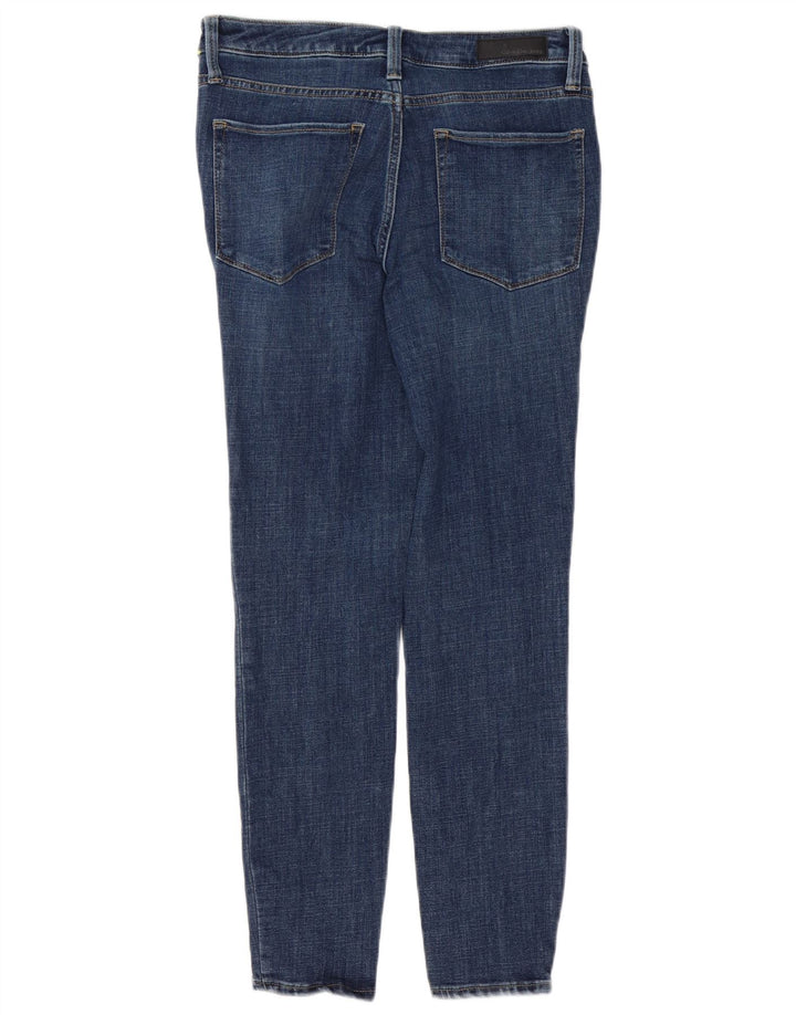 CALVIN KLEIN Dame Skinny Jeans US 8 Medium W30 L28 Blå Bomuld