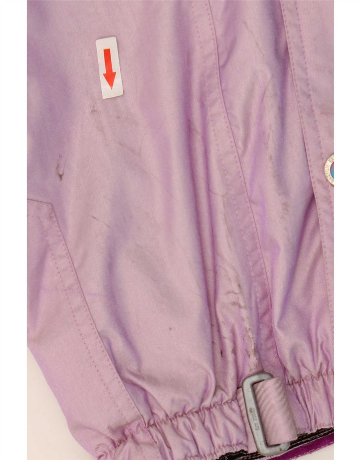 Vintage skijumpsuit til kvinder EU 38 Medium Flerfarvet Colourblock