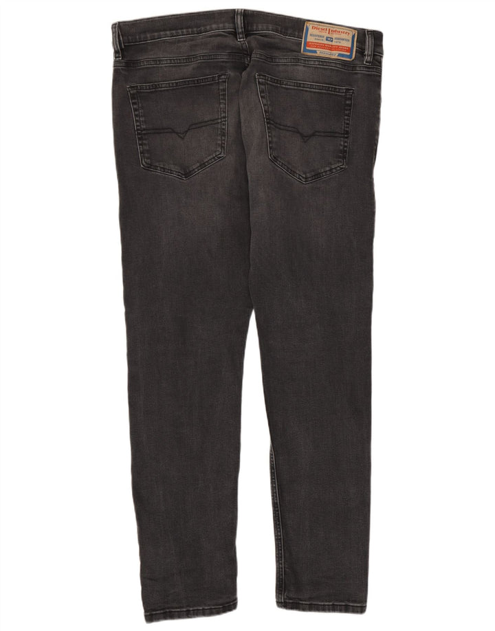 Diesel Slim Jeans til mænd W34 L30 Grå bomuld