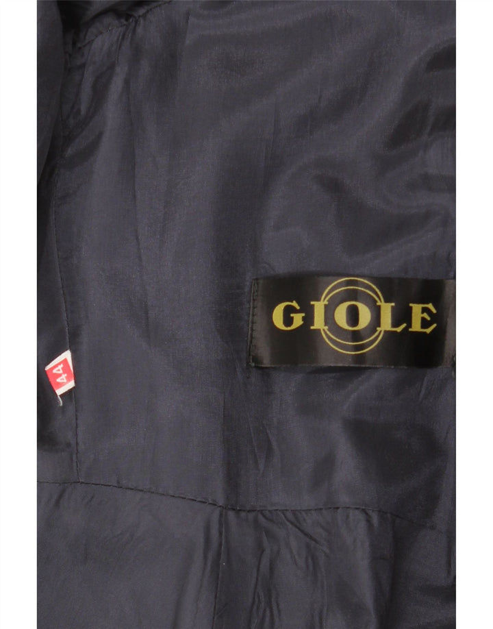 Giole Dame Overfrakke IT 44 Medium Navy Blue