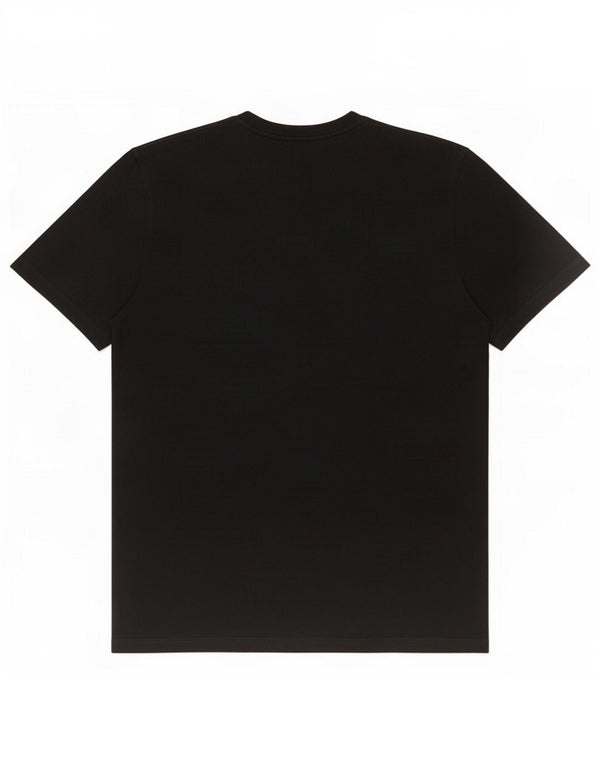 Reiss Mens T-Shirt Top XL Black Cotton
