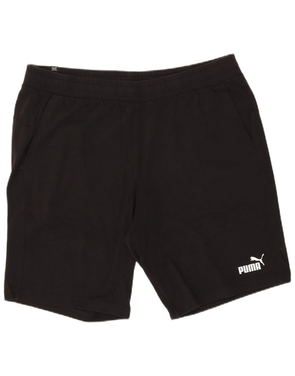 Puma herre sportsshorts 2XL sort bomuld