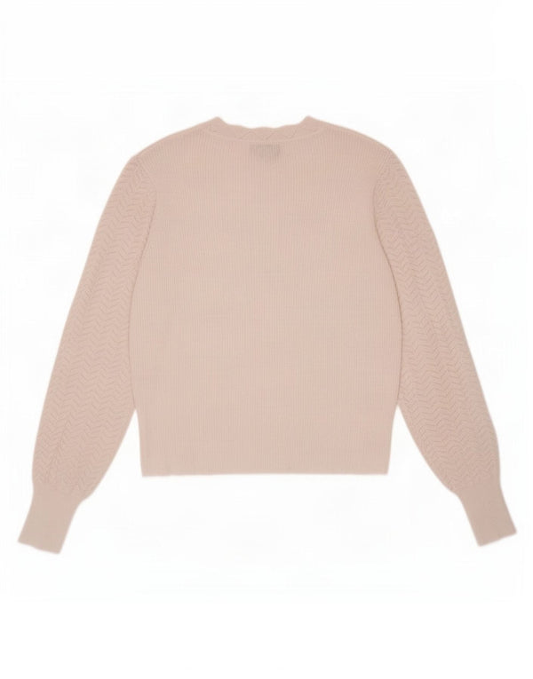 Oasis Dame sweater med rund hals DK 12 Medium White Polyester