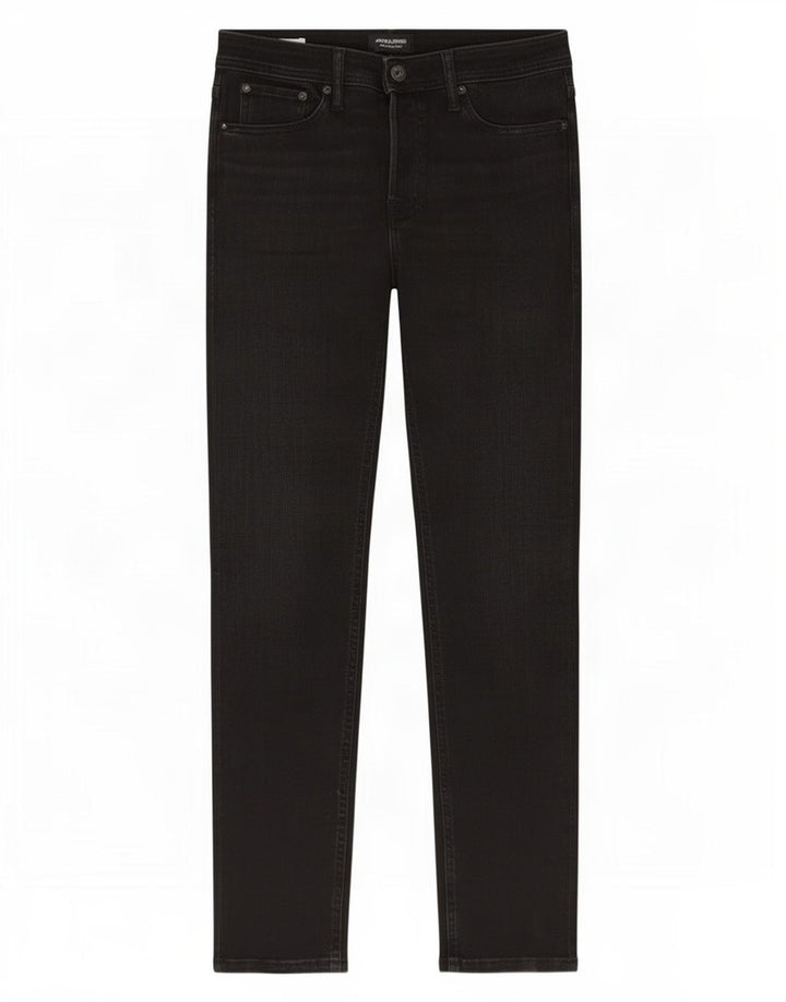 Jack & Jones Herre Slim Jeans W30 L32 Sort Bomuld