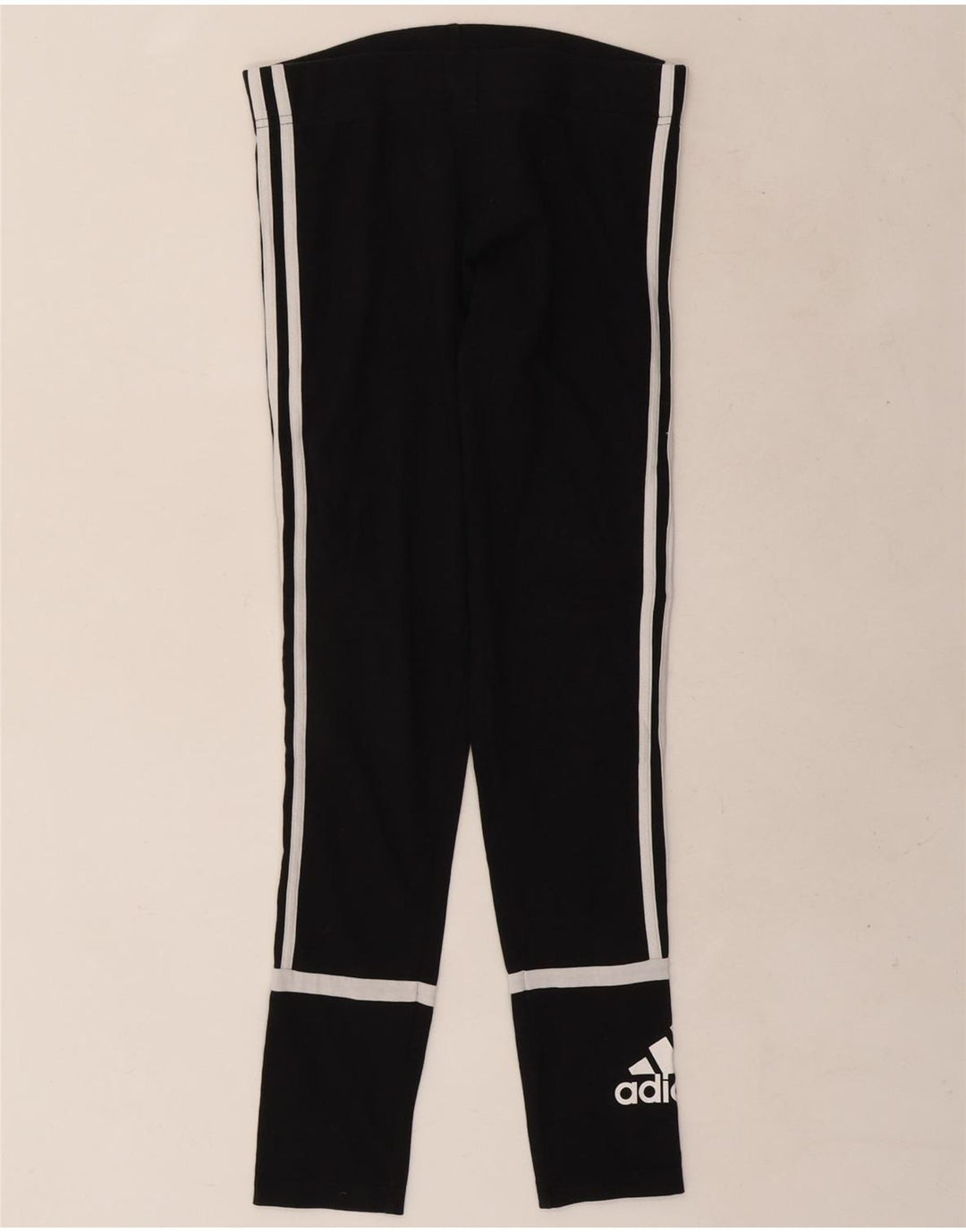 Adidas Graphic Leggings til kvinder UK 12/14 Medium Black
