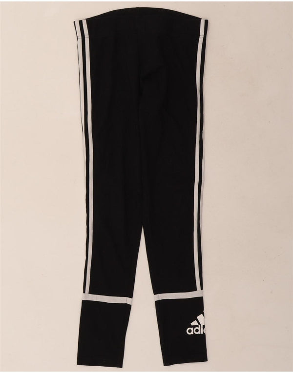 Adidas Graphic Leggings til kvinder UK 12/14 Medium Black