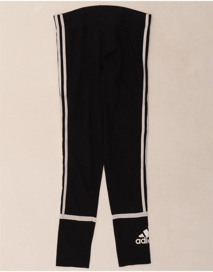 Adidas Graphic Leggings til kvinder UK 12/14 Medium Black