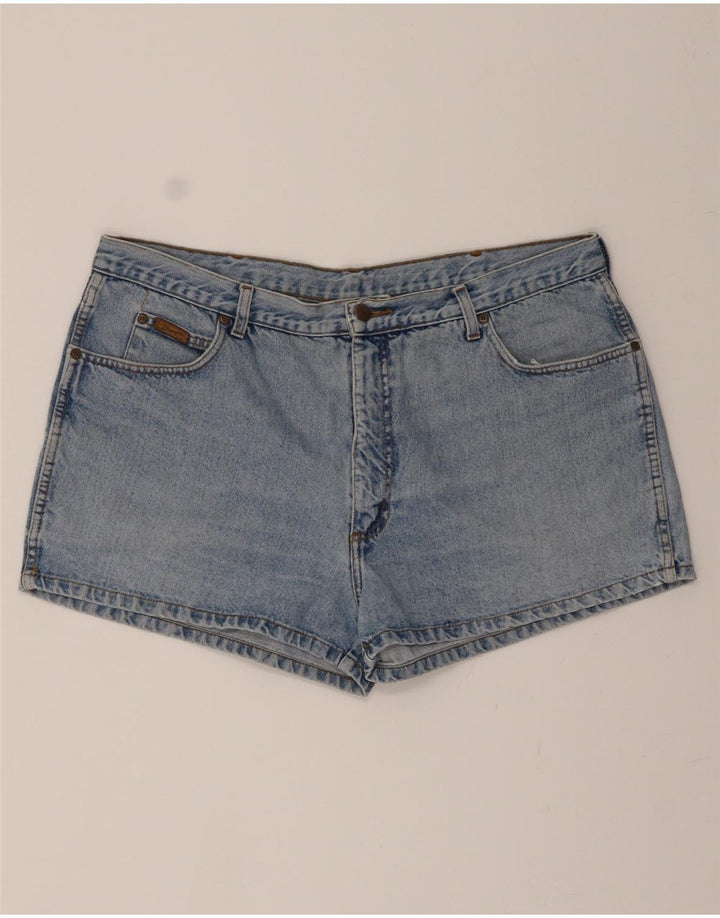 WRANGLER Mens Denim Shorts W31 Medium Blue Cotton Vintage Wrangler and Second-Hand Wrangler from Messina Hembry 