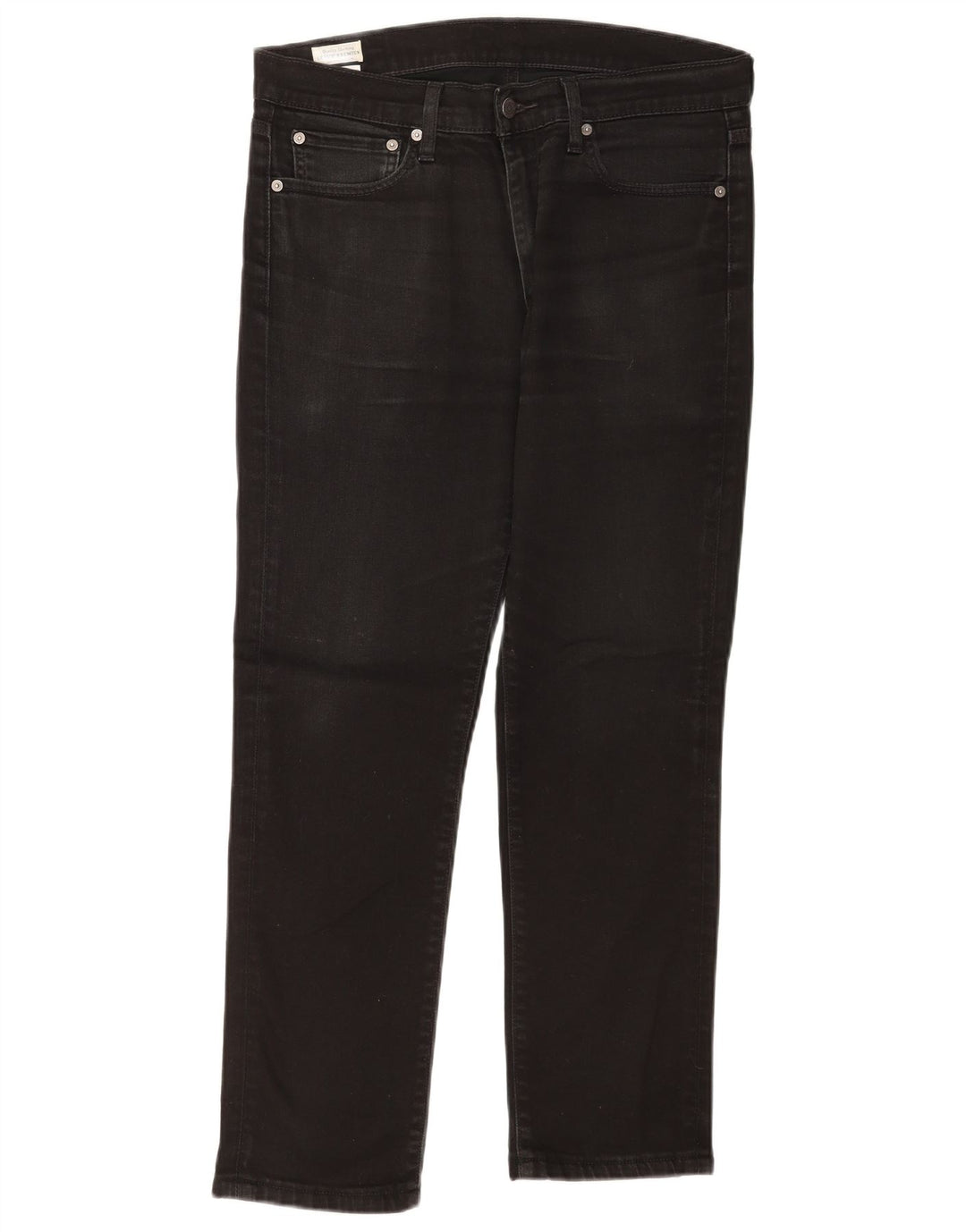Levi's Herre 511 Slim Jeans W33 L27 Sort Bomuld