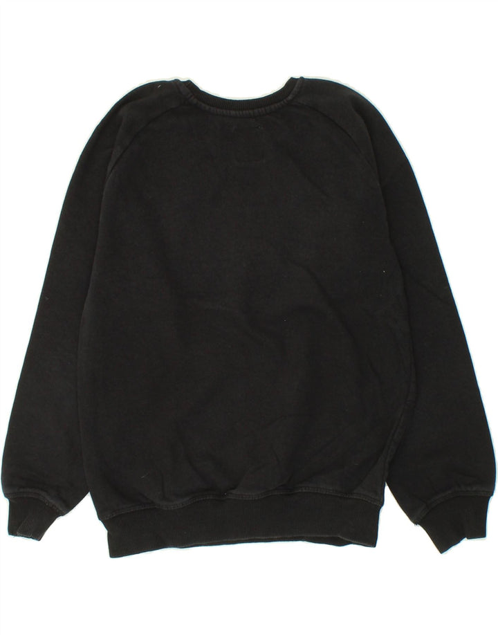LEVI'S Boys Graphic Sweatshirt Jumper 10-11 Years XL Black Cotton | Vintage Levi's | Thrift | Second-Hand Levi's | Used Clothing | Messina Hembry 
