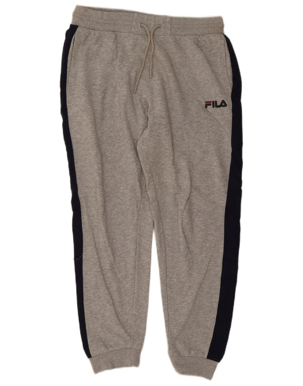 Fila Træningsdragt bukser til mænd Joggers Large Grå Colourblock Bomuld