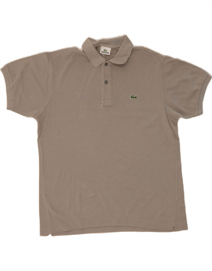 LACOSTE Mens Polo Shirt Size 5 Large Grey Cotton Vintage Lacoste and Second-Hand Lacoste from Messina Hembry 