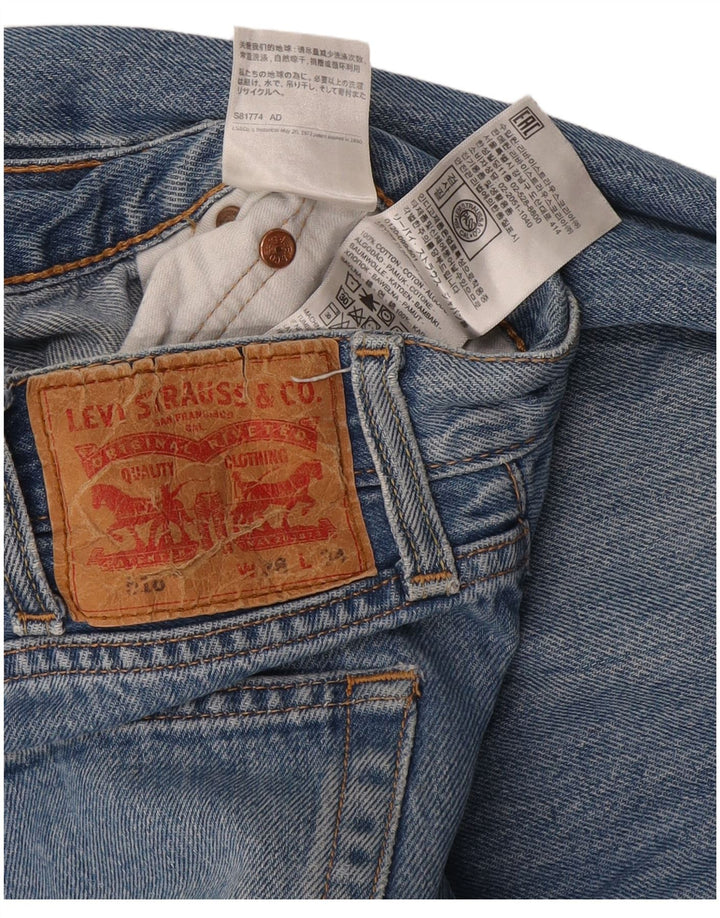 Levi's Herre 516 Straight Jeans W28 L34 Blå Bomuld