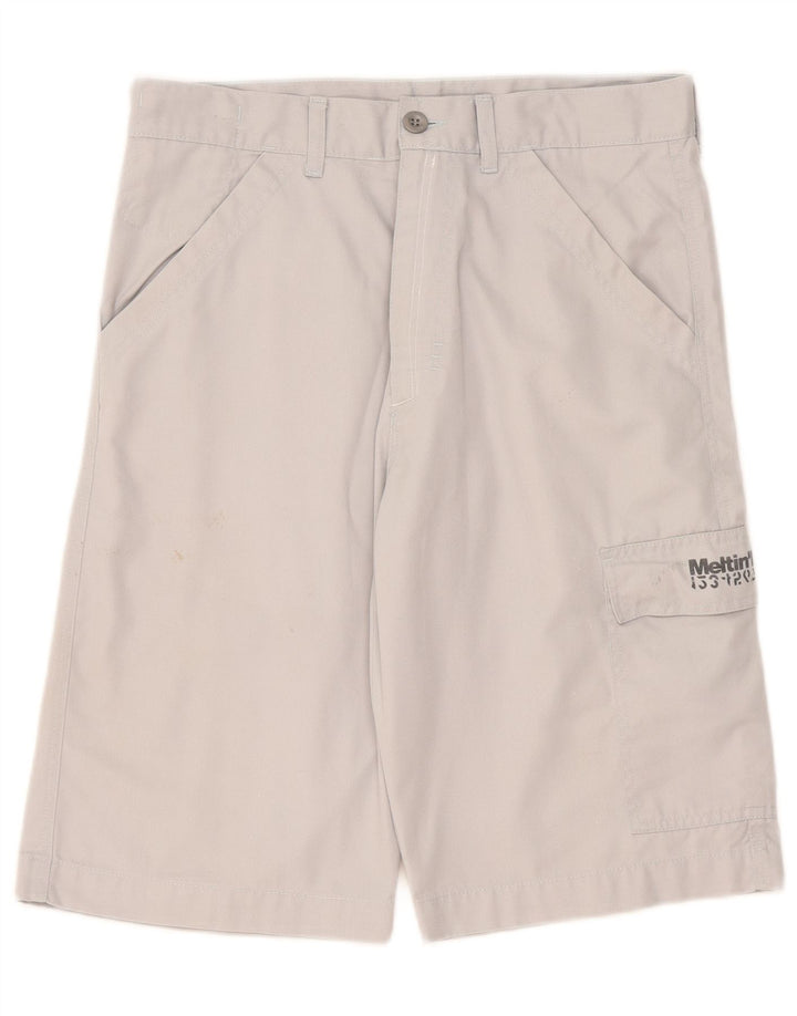 Meltin' Pot Herre Cargo Shorts W32 mellemgrå bomuld