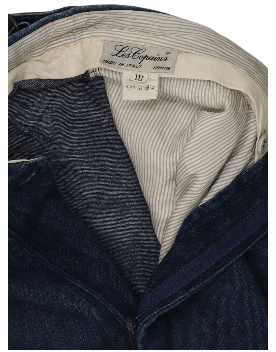 Les Copains Herre Pegged Chino Bukser W34 L29 Navy Blue