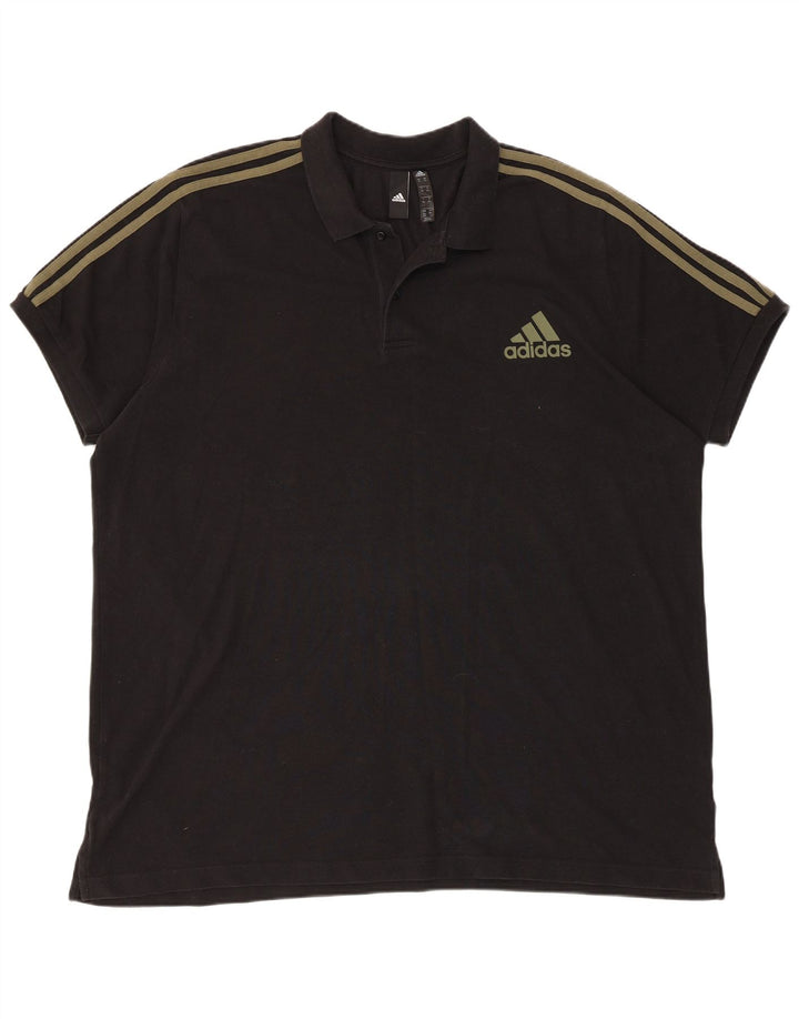 Adidas Polo Shirt til mænd 3XL Sort