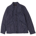 Marks & Spencer Herre quiltet jakke UK 38 Medium Navy Blue Polyester
