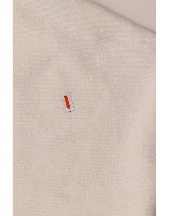 CHAMPION Mens Graphic Sweatshirt Jumper XL White