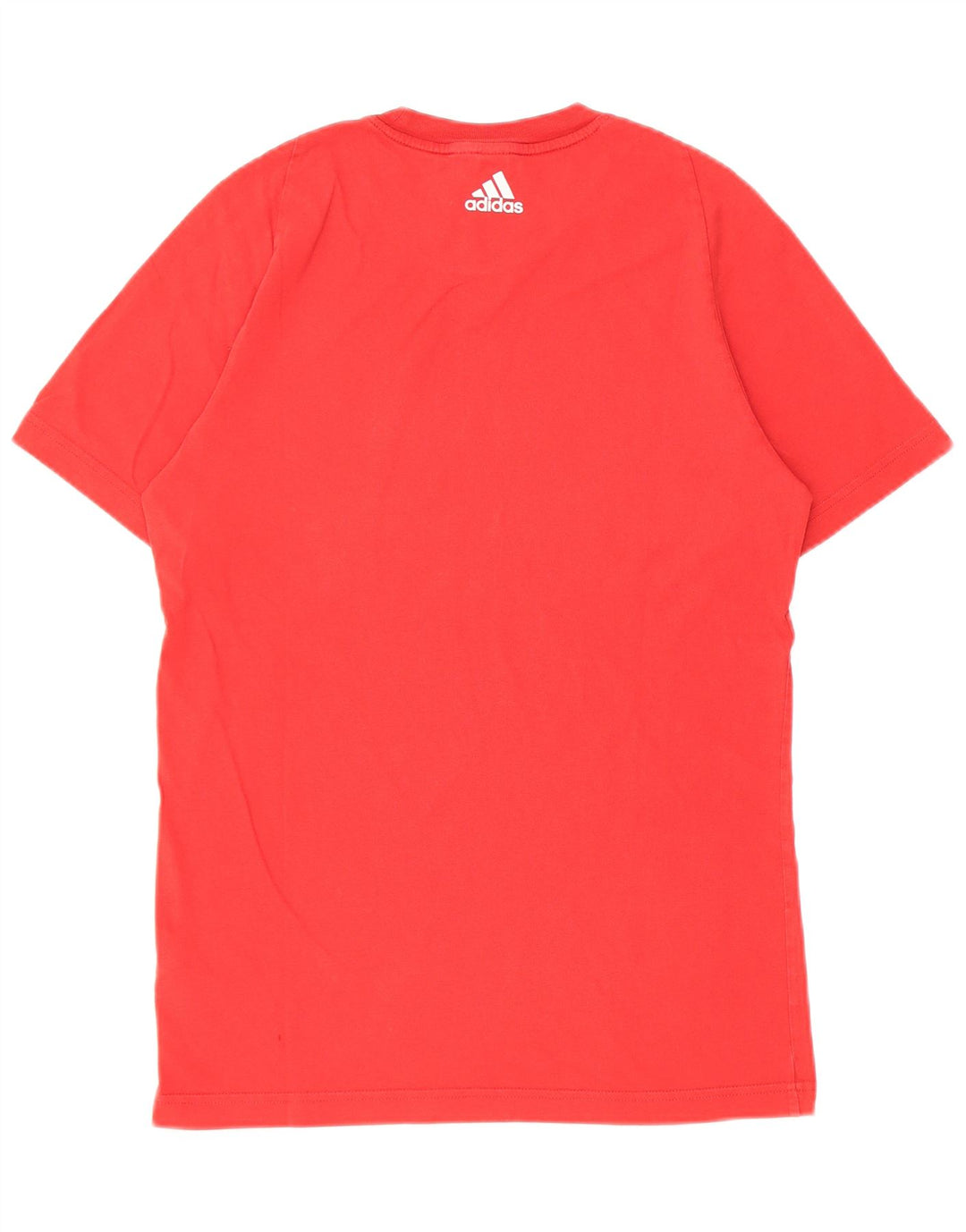 Adidas Grafisk T-shirt top til mænd, lille rød bomuld