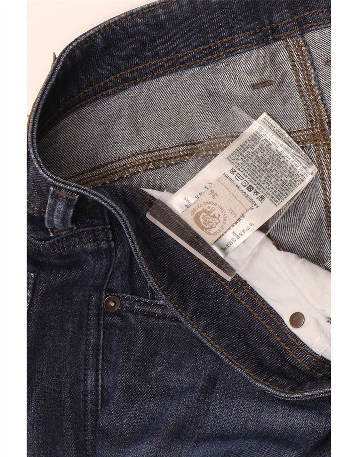 Diesel Straight Jeans til mænd W36 L32 Blå Bomuld