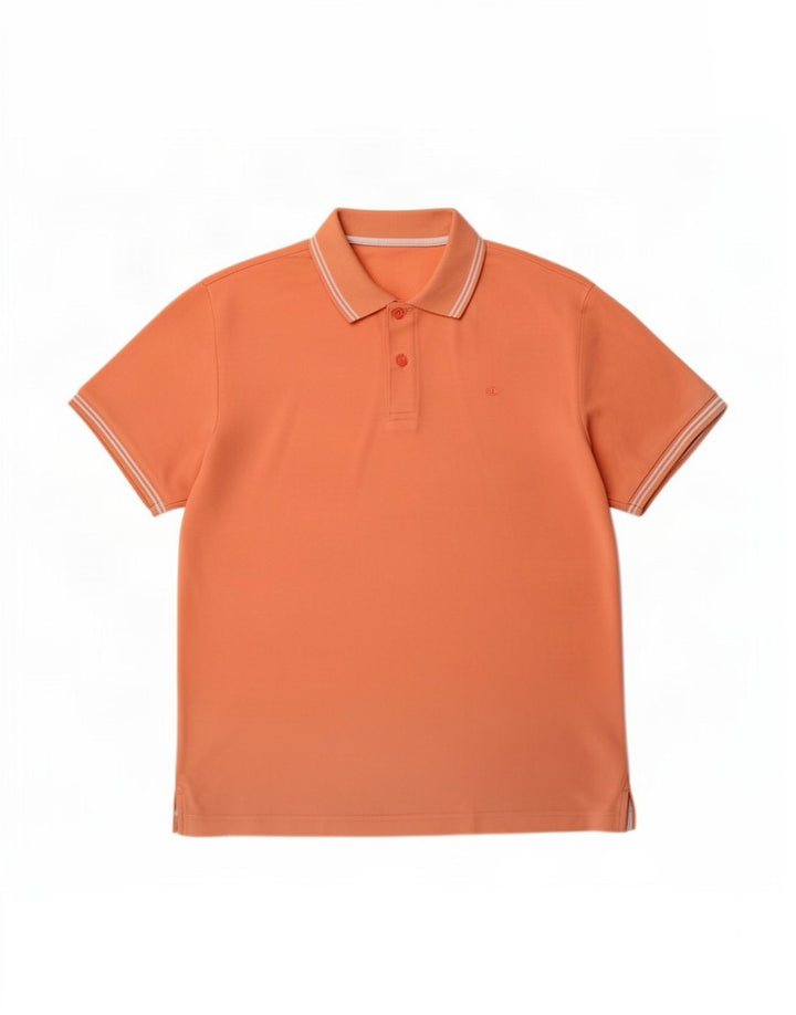 Champion herre poloshirt Medium orange bomuld