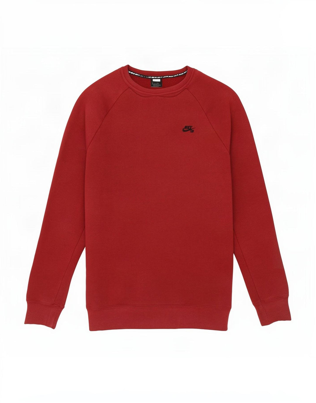 Nike Sweatshirt Jumper til mænd Large Bourgogne bomuld