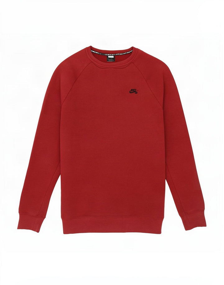 Nike Sweatshirt Jumper til mænd Large Bourgogne bomuld