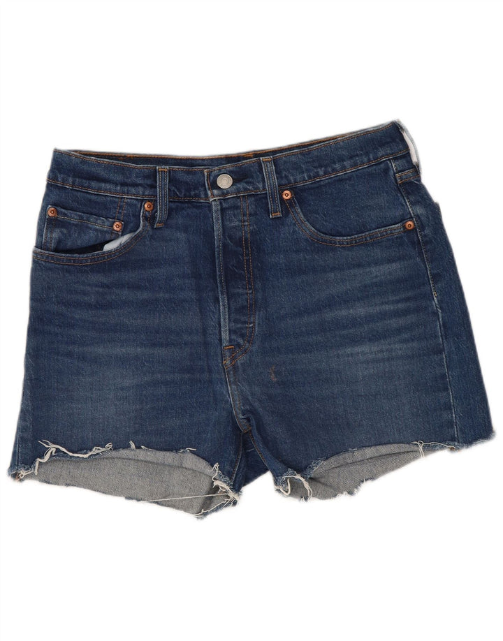 Levi's Womens 501 denimshorts W29 Medium Blue Bomuld