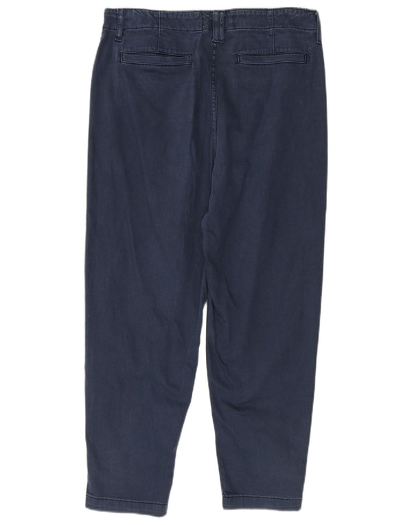 Fat Face Dame tilspidsede Chino Bukser UK 12 Medium W32 L26 Navy Blue