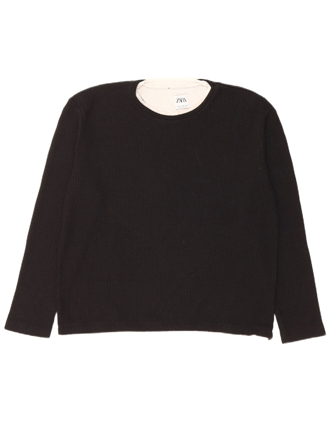 Zara Herre sweatshirt Jumper Medium Sort
