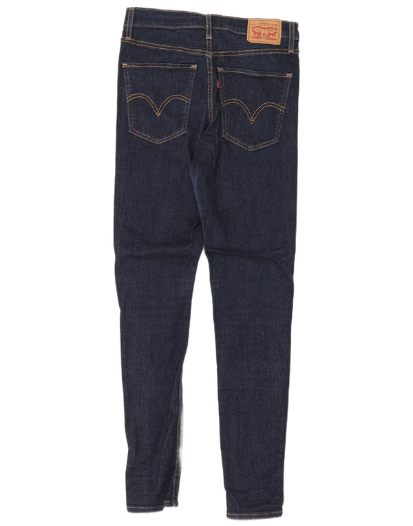 Levi's Dame Mile High Super Skinny Jeans W29 L30 Marineblå Bomuld