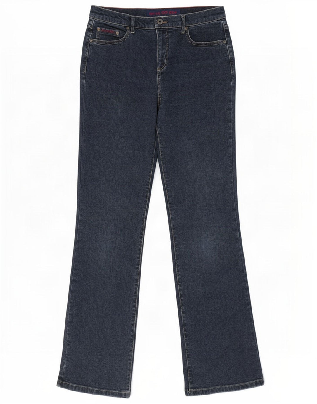 Marks & Spencer Dame Per Una Bootcut Jeans UK 12 Medium W30 L32 Navy Blue
