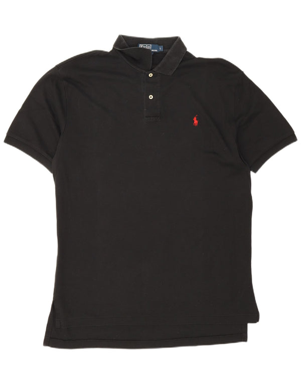Polo Ralph Lauren Herre poloshirt Stor sort bomuld