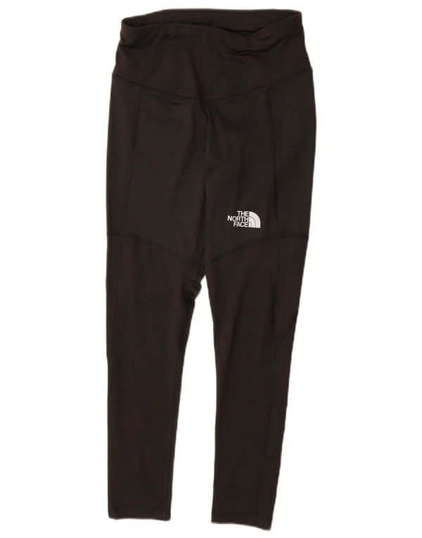 The North Face Womens Leggings UK 8 Small Black Polyester