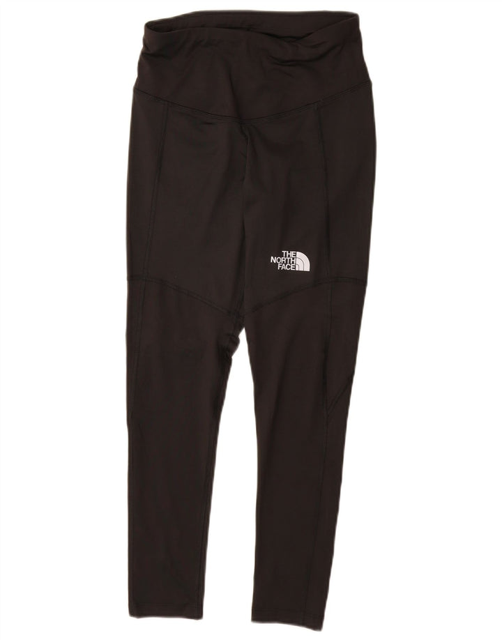 The North Face Womens Leggings UK 8 Small Black Polyester
