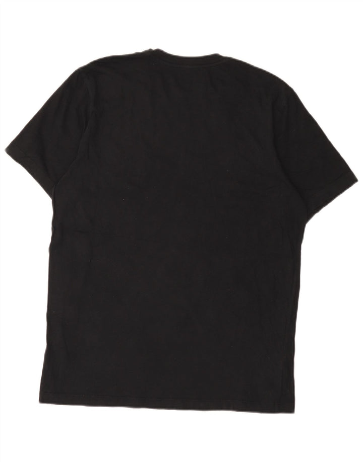 Nike T-shirt top mellem sort bomuld til mænd