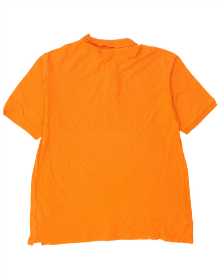 FILA Poloshirt til mænd XL Orange Bomuld