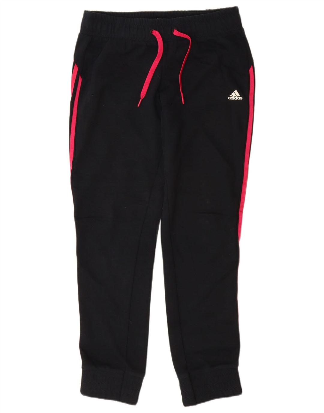 ADIDAS træningsdragt til kvinder Joggers UK 12/14 Medium Black Bomuld