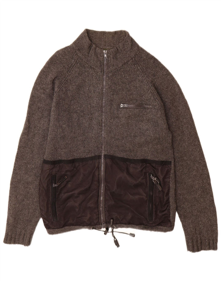 Timberland Herre cardigan sweater mellemgrå uld