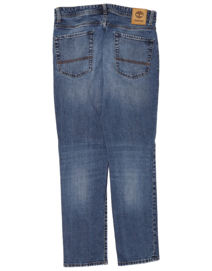 Timberland Mens Slim Jeans W32 L32 Blå Bomuld