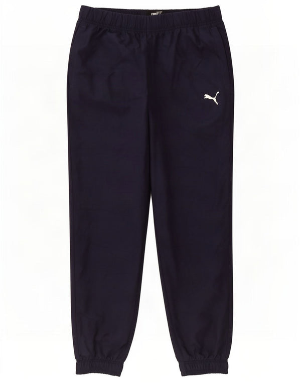 Puma Herre træningsdragt Bukser Joggers Large Navy Blue Polyester