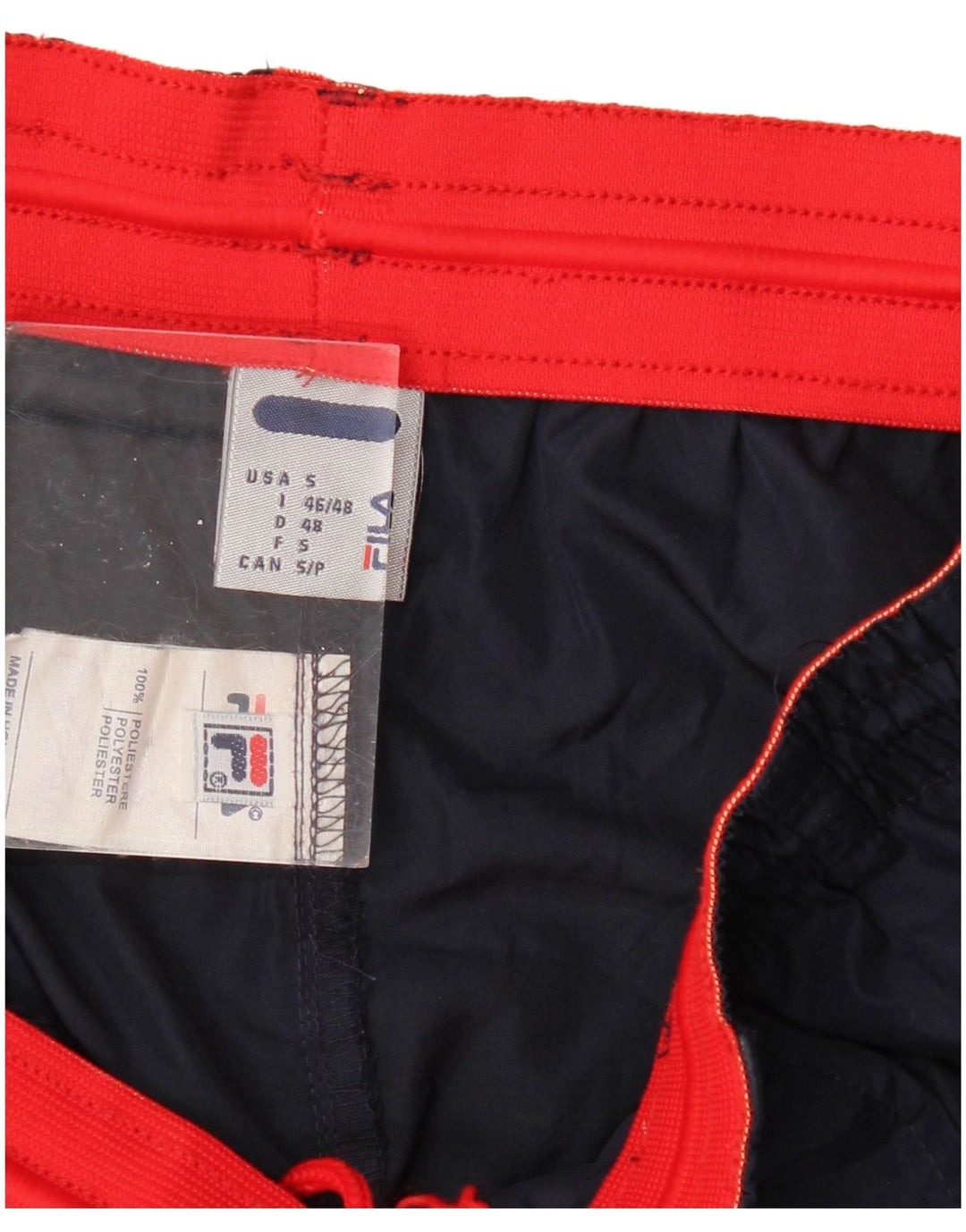 Fila Sportshorts til mænd Små marineblå polyester
