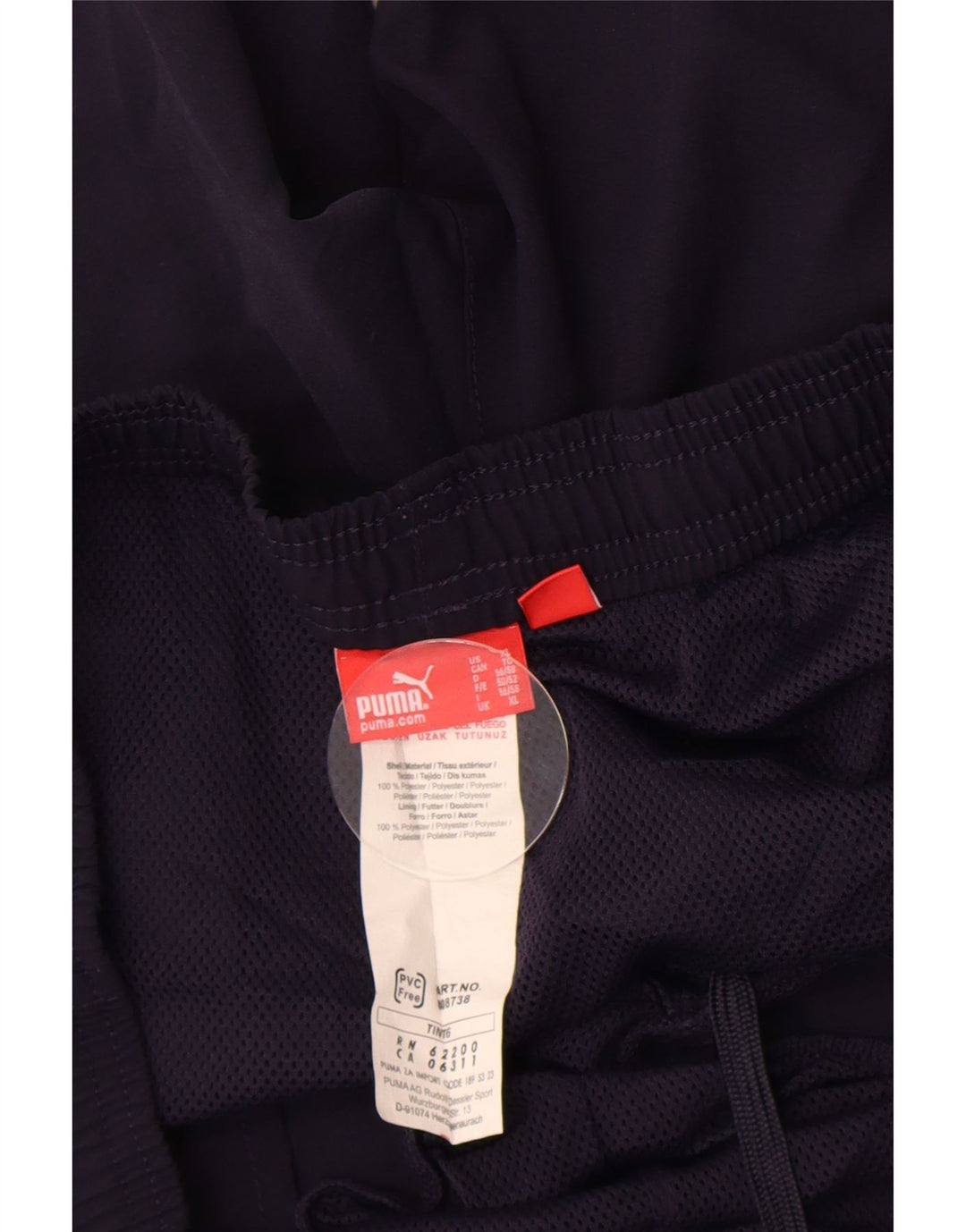 Puma Herre grafiske sportsshorts XL marineblå polyester